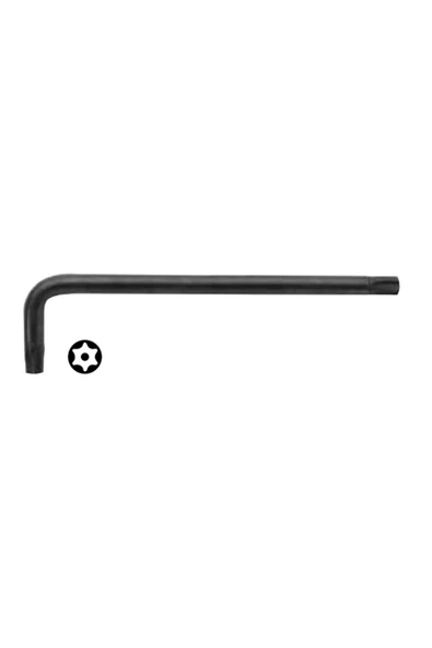 Delikli TORX L Anahtar (Uzun Tip) - T27 ürün görseli 1