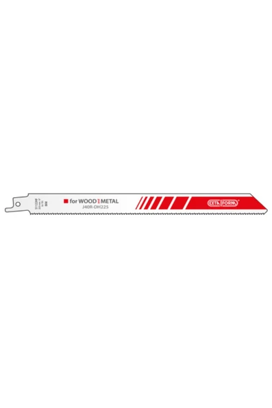 Form 225mm Tilki Kuyruğu Bıçağı Metal Ve Ahşap Için ürün görseli 1