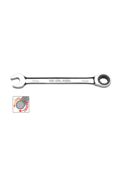Ceta B05-08 8 Mm C-gear Cırcırlı Kombine Anahtarlar Düz ürün görseli 1