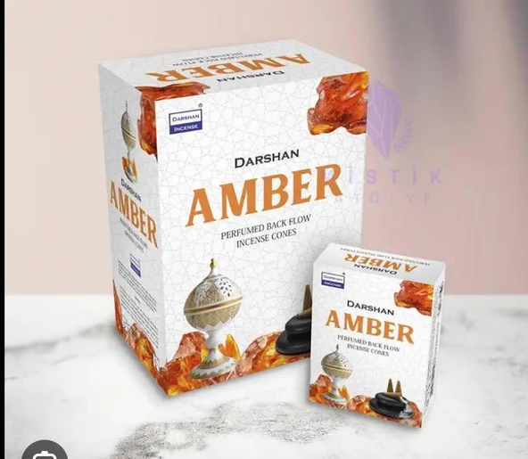 Darshan Geri Akış Tütsü Amber ürün görseli 1
