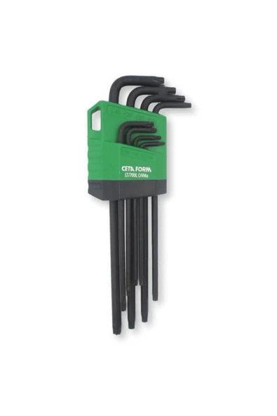 8 Parça Delikli Torx L Anahtar Takımı(Uzun Tip) - LT/700TL ürün görseli 1