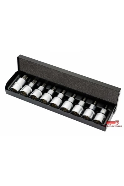 1/2” Lokmalı Torx Set Kısa - 6 Köşe ürün görseli 1