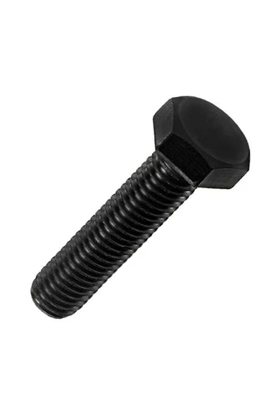 Civata Standart 10'lu Paket DIN 933 AKB, TD 8.8 Metrik 12x1,75x25 Siyah ürün görseli 1