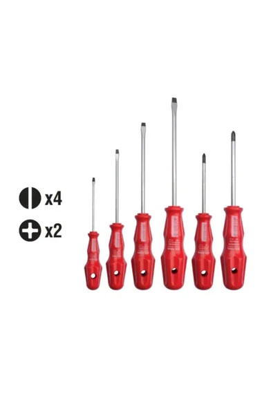 6 Parça Tornavida Takımı -TORX ürün görseli 1
