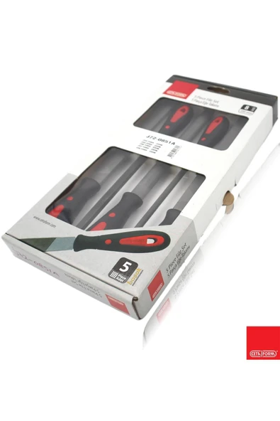 5 PARÇA EĞE TAKIMI 200 MM - Resim 3