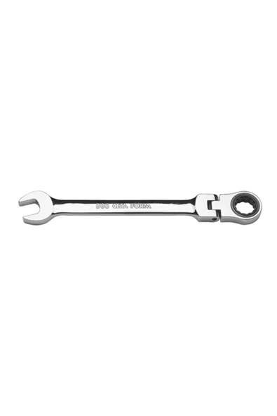 B06-12 Mafsallı 12mm C-GEAR Cırcırlı Kombine Anahtar ürün görseli 1
