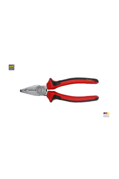 180 Mm Kombine Pense Parlak Krom-duotech Sap E01-11-0180 ürün görseli 1
