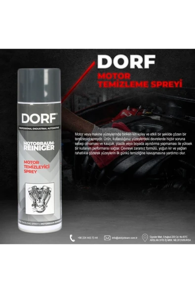 Motor Temizleme Spreyi Susuz Motor Yıkama Spreyi 500ml ürün görseli 1