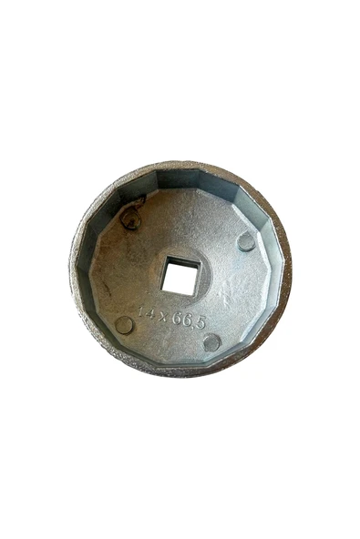 Toyota - Renault Euro 6 Motor Için 1/2 Döküm Tas Tipi Filtre Sökme Anahtarı 65MM / 14 Köşe ürün görseli 1