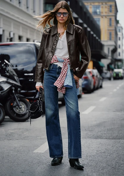 Mavi 101072-90539 Victoria Classic Denim Gölgeli Koyu Mavi Jean Pantolon ürün görseli 1
