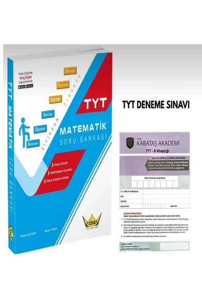 Tyt Matematik Soru Bankası King Yayınları ürün görseli 1