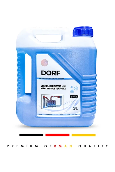 Organik 3 Litre Mavi Antifriz Dört Mevsim Üstün Koruma Üretim 10/2025 ürün görseli 1