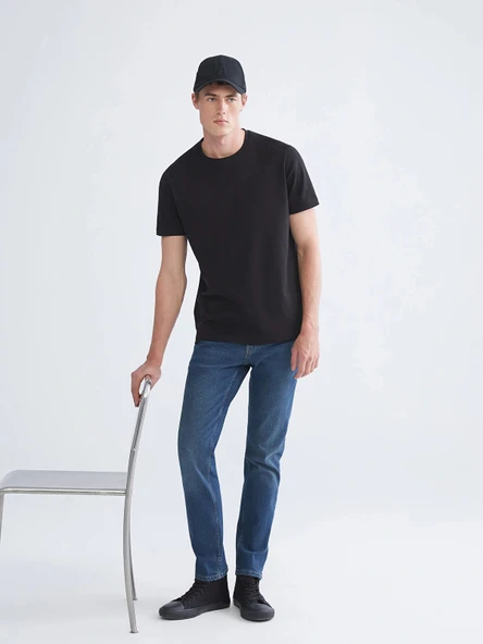 LCW Jeans Indigo 750 Slim Fit Erkek Jean Pantolon ürün görseli 1