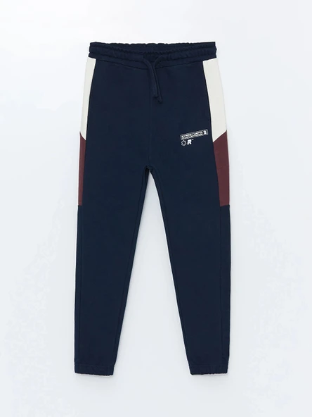 LCW Kids Lacivert Beli Lastikli Erkek Çocuk Jogger Eşofman Altı ürün görseli 1