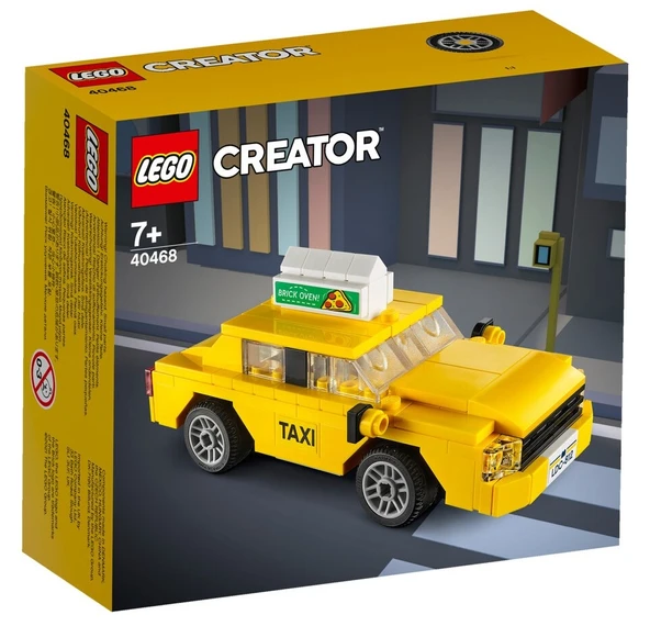 LEGO 40468 Creator Sarı Taksi Seti ürün görseli 1