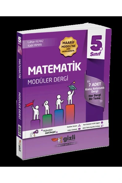 5.Sınıf Matematik Müfredatın Gizli Dersgisi Gizli Yayınları ürün görseli 1