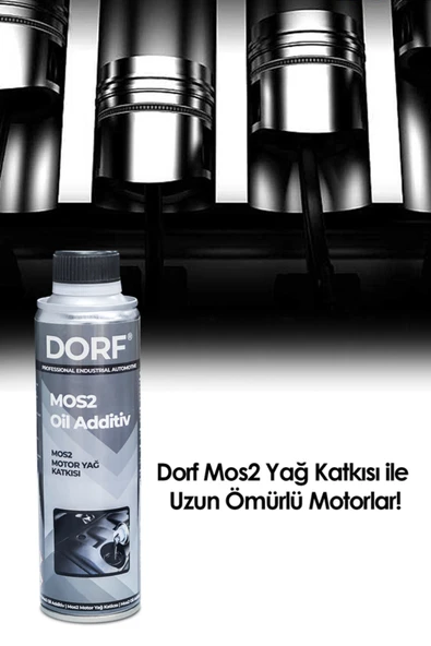 Mos2 Yağ Katkısı 300ml Made in GERMANY - Resim 3