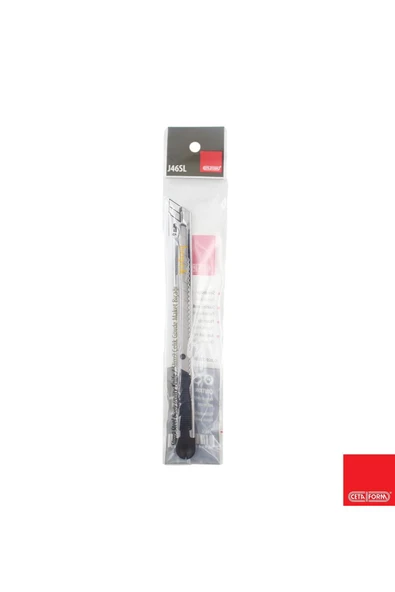 J46sl Slim9 Çelik Gövde Maket Bıçağı - 9 Mm - Resim 3