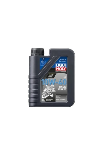 10w40 Basic Street / (10w40) 4t Mineral Cadde Motosiklet Yağı 1 lt ürün görseli 1