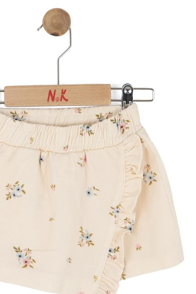 Kız Çocuk Spring Şort Etek NK-51604 - Resim 3