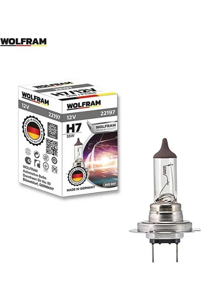 12V H7 Ampul 55W Standart Germany ürün görseli 1