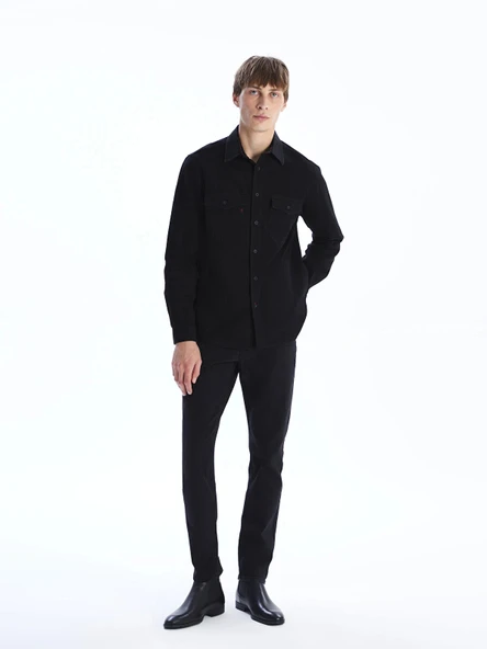 LCW Jeans Siyah Regular Fit Erkek Jean Pantolon ürün görseli 1