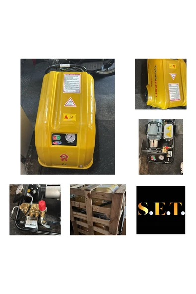SET (TAHAWASH 200 BAR) İTALYAN BASINÇLI YIKAMA MAKİNESİ ürün görseli 1