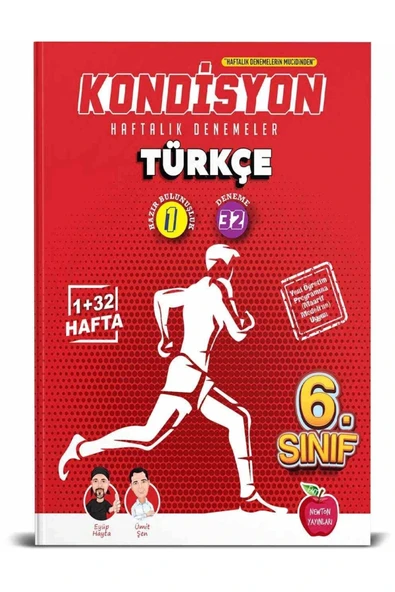 Newton 6. Sınıf Kondisyon Türkçe 33 Haftalık Kazanım Denemeleri ürün görseli 1