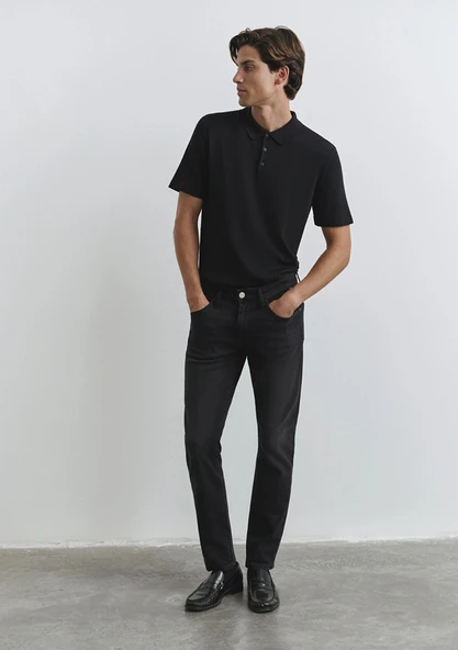 Mavi 0042286544 Jake Lux Black Antrasit Smoke Jean Pantolon ürün görseli 1