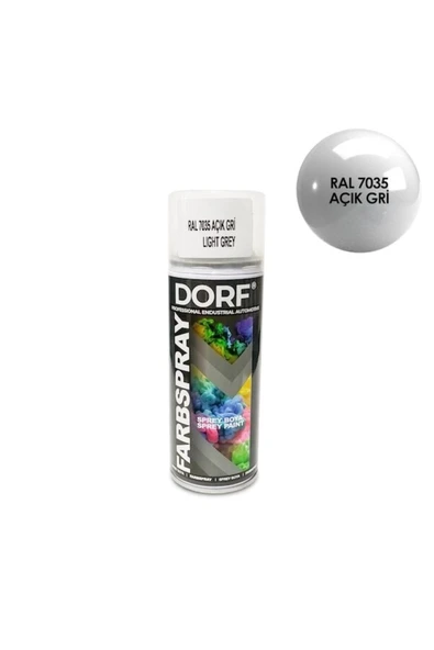 Açık Gri Sprey Boya Gri Vernikli Akrilik Ral7035 400ml ürün görseli 1