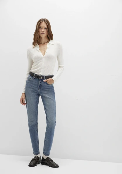 Mavi 100277-90498 Cindy Classic Denim Gölgeli Indigo Mavisi Jean Pantolon ürün görseli 1