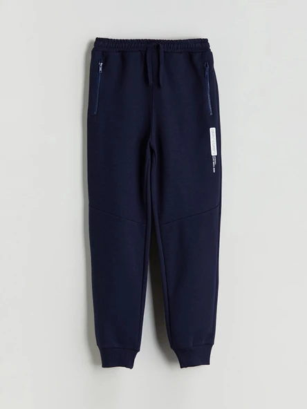 LCW Kids Lacivert Beli Lastikli Erkek Çocuk Jogger Eşofman Altı ürün görseli 1