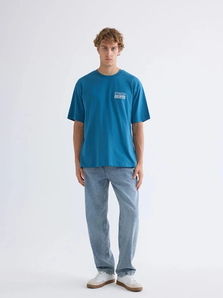 LCW Jeans Indigo Baggy Fit Erkek Jean Pantolon ürün görseli 1