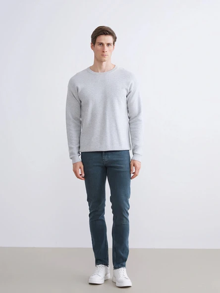 LCW Jeans Yeşil 750 Slim Fit Erkek Jean Pantolon ürün görseli 1