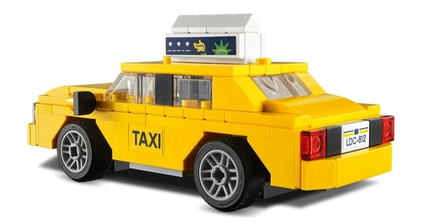 LEGO 40468 Creator Sarı Taksi Seti - Resim 3