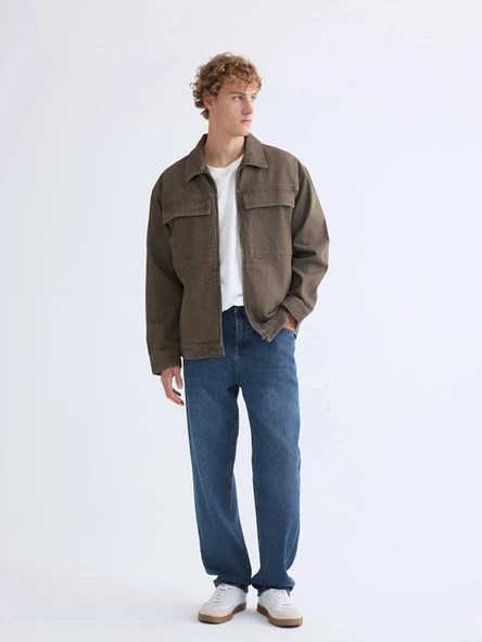 LCW Jeans İndigo Baggy Fit Erkek Jean Pantolon ürün görseli 1