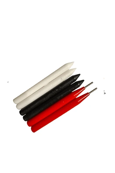 Pdr Boyasız Göçük Düzeltme Kalemi Damar Kırma 6 lı Set 4 Plastik 2 Metal Uçlu ürün görseli 1