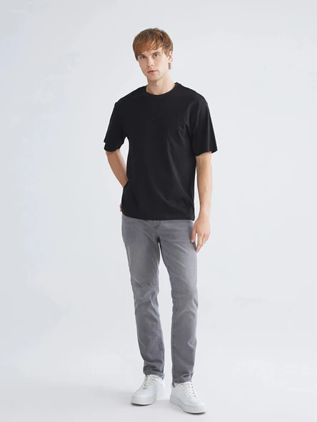 LCW Jeans Gri 779 Regular Fit Erkek Jean Pantolon ürün görseli 1