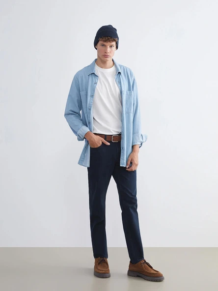 LCW Jeans Indigo 779 Regular Fit Erkek Jean Pantolon ürün görseli 1