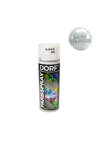 Gümüş Sprey Boya Gümüş Akrilik Boya Ral906 400ml ürün görseli 1