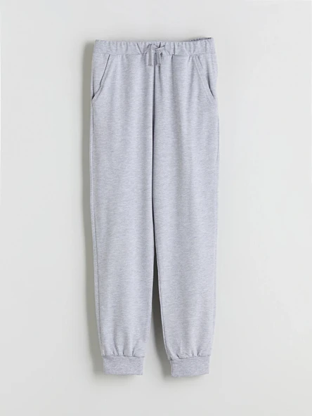 LCW Kids Gri Beli Lastikli Erkek Çocuk Jogger Eşofman Altı ürün görseli 1