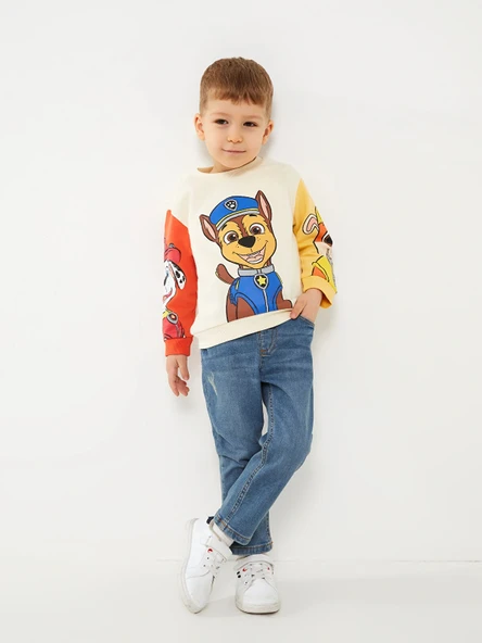 LCW baby İndigo Basic Erkek Bebek Jean Pantolon ürün görseli 1