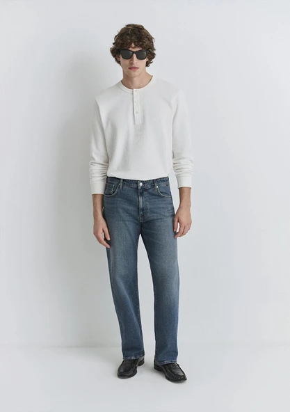 Mavi 0019166-87850 Marlon Foggy Blue Classic Denim Mavi Jean Pantolon ürün görseli 1