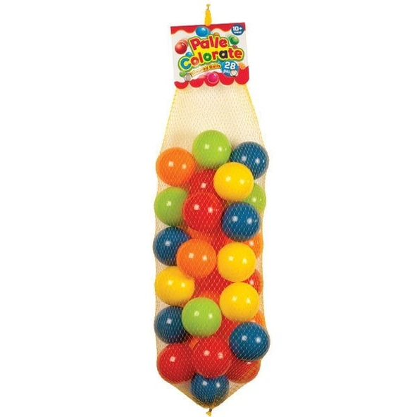 01901 Oyun Havuz Topu 7 cm  28'li Filede ürün görseli 1