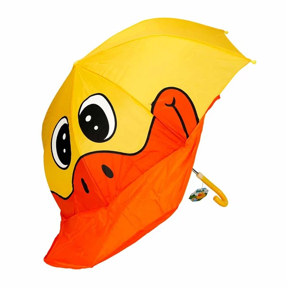 2986 Ördek Şekilli Çocuk Şemsiyesi 45 cm -Sunman ürün görseli 1