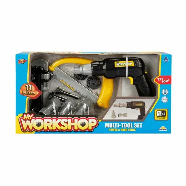 4622 Zapp Toys My Workshop Elektronik Tornavida Tamir Seti 11 Parça ürün görseli 1
