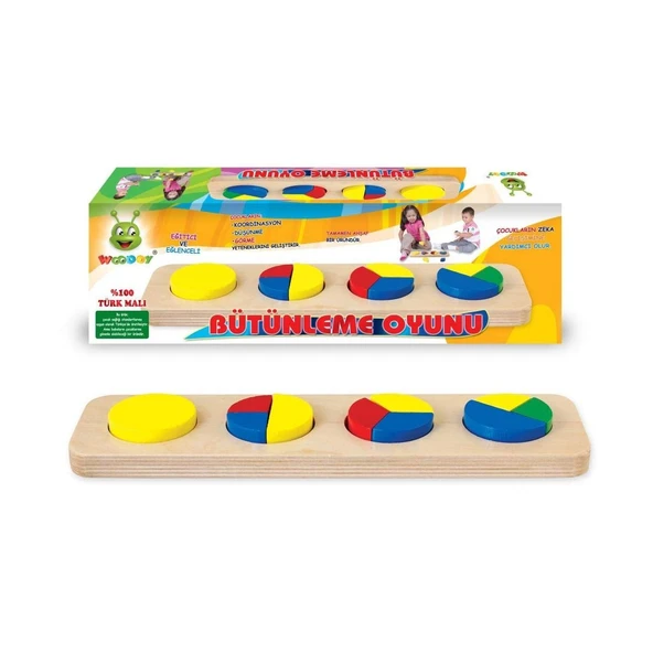 032KR Woody Ahşap Bütünleme Oyunu ürün görseli 1
