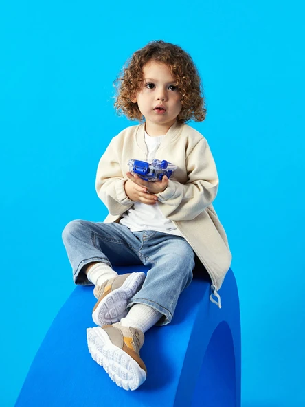 LCW baby İndigo Basic Erkek Bebek Jean Pantolon ürün görseli 1