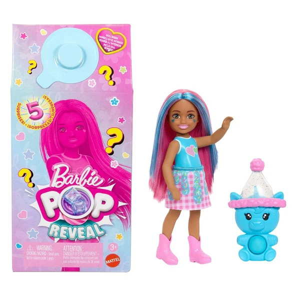 JCN89 Barbie Chelsea POP Reveal Milkshake Serisi ürün görseli 1