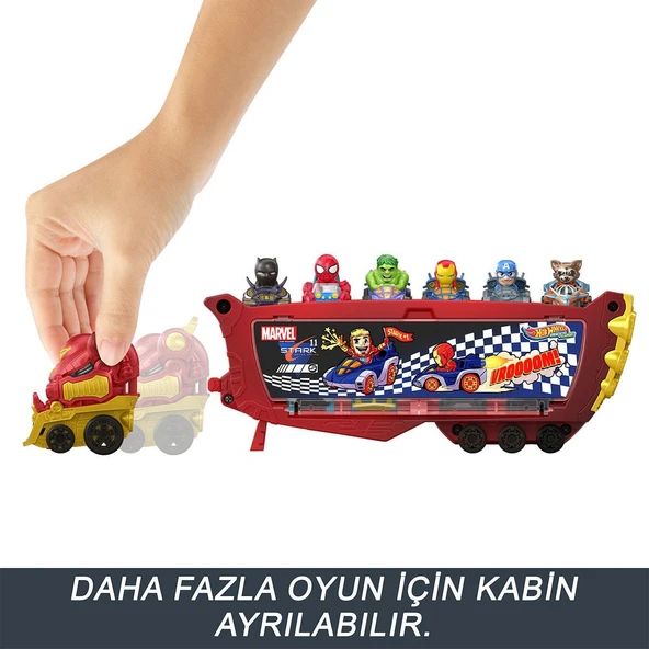 HRY02 Hot Wheels Racerverse Hulkbuster Tır - Resim 6
